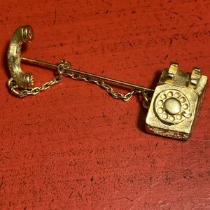Vintage stick pin Phone